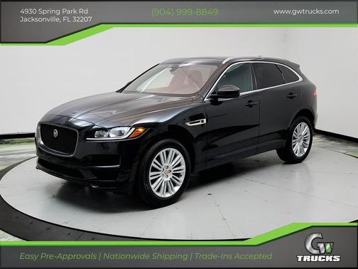 Black 2020 Jaguar F-PACE 25t Premium