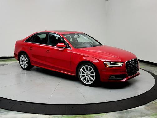Red 2014 Audi A4 2.0T Premium Plus