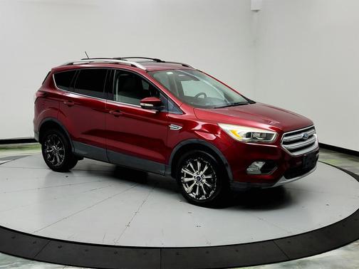 Red 2018 Ford Escape Titanium