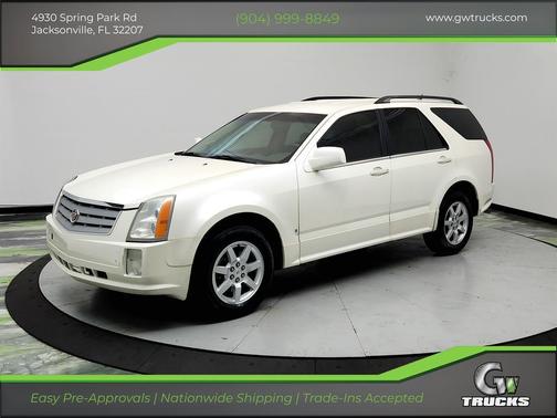 White 2009 Cadillac SRX V6