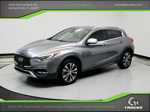 Gray 2017 INFINITI QX30 Luxury