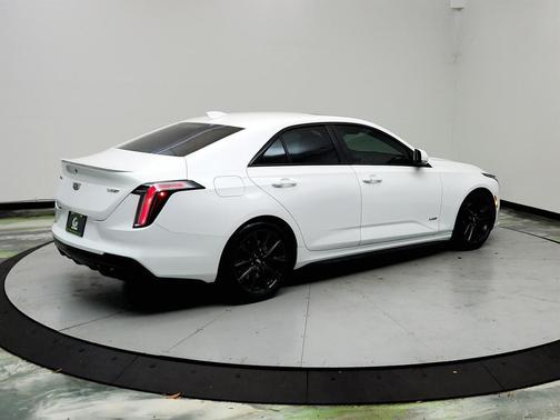 White 2022 Cadillac CT4-V V