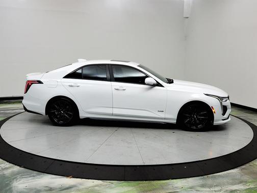 White 2022 Cadillac CT4-V V