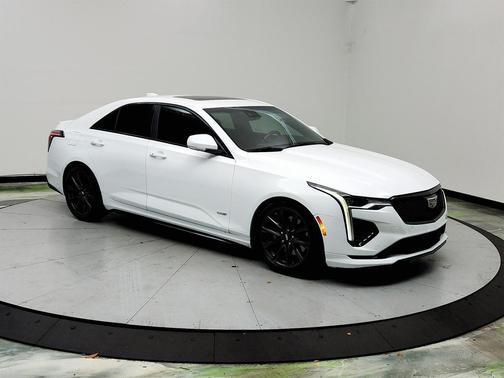 White 2022 Cadillac CT4-V V