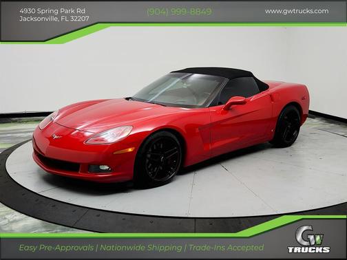 Red 2005 Chevrolet Corvette Base