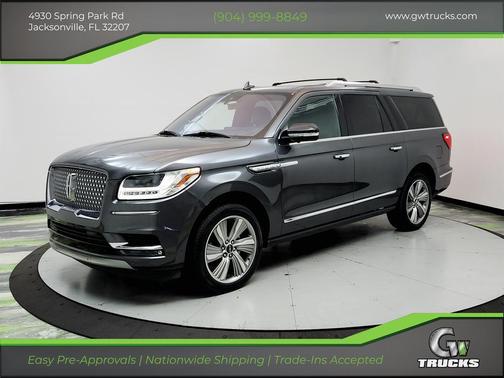 Gray 2018 Lincoln Navigator L Reserve
