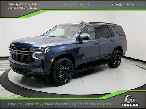Gray 2021 Chevrolet Tahoe RST