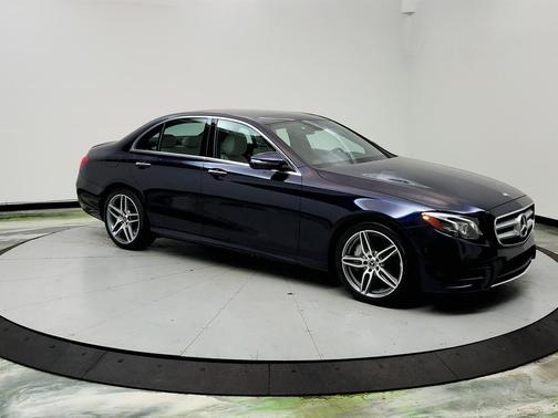 Blue 2018 Mercedes-Benz E-Class E300