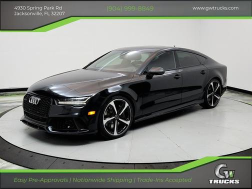 Black 2016 Audi RS 7 4.0T Prestige