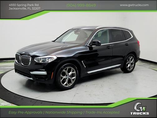 Black 2021 BMW X3 sDrive30i