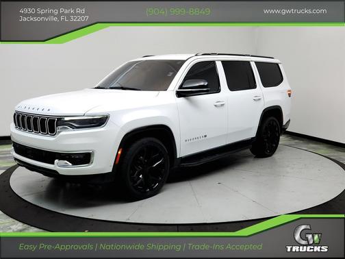 White 2023 Jeep Wagoneer Base