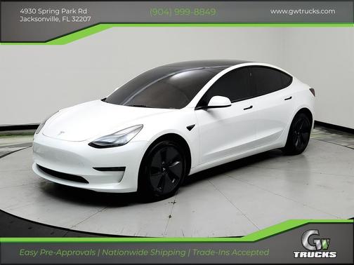 White 2023 Tesla Model 3 Standard Range Plus
