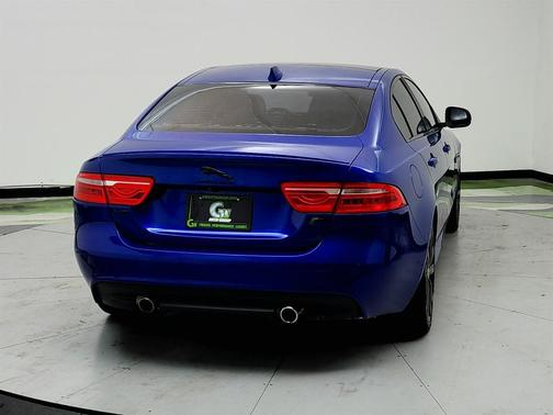 Blue 2017 Jaguar XE 35t R-Sport
