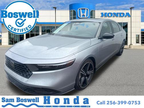 Solar Silver Metallic 2024 Honda Accord Hybrid