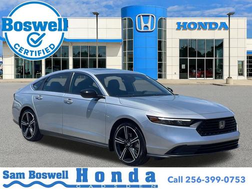Solar Silver Metallic 2024 Honda Accord Hybrid