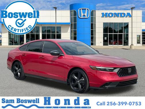 Radiant Red Metallic 2024 Honda Accord Hybrid
