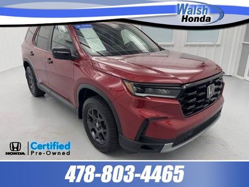 Radiant Red Metallic Ii 2024 Honda Pilot