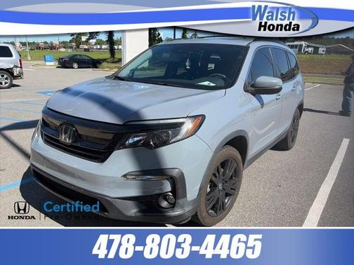 Sonic Gray Pearl 2022 Honda Pilot