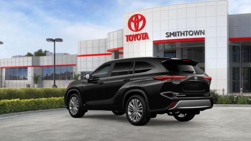 Midnight Black Metallic 2026 Toyota Highlander Hybrid Platinum