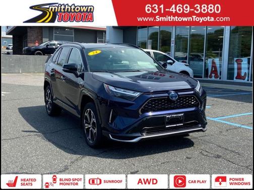 Blueprint/Midnight Black Metallic 2024 Toyota RAV4 Prime XSE