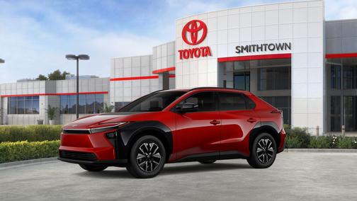 Supersonic Red 2026 Toyota bZ XLE Plus