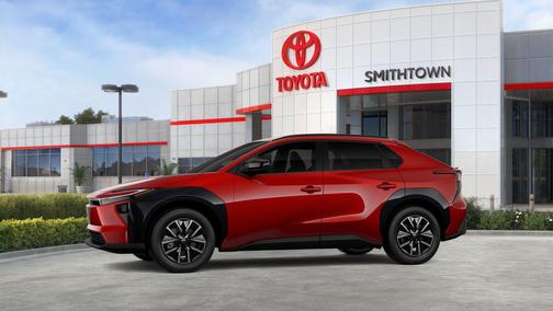 Supersonic Red 2026 Toyota bZ XLE Plus