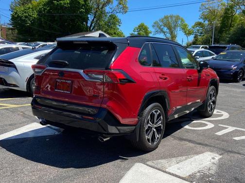 Supersonic Red/Midnight Black Metallic 2023 Toyota RAV4 Prime XSE