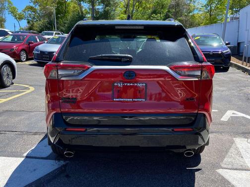Supersonic Red/Midnight Black Metallic 2023 Toyota RAV4 Prime XSE