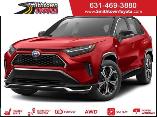 Supersonic Red/Midnight Black Metallic 2023 Toyota RAV4 Prime XSE