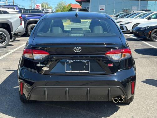 Midnight Black Metallic 2025 Toyota Corolla SE