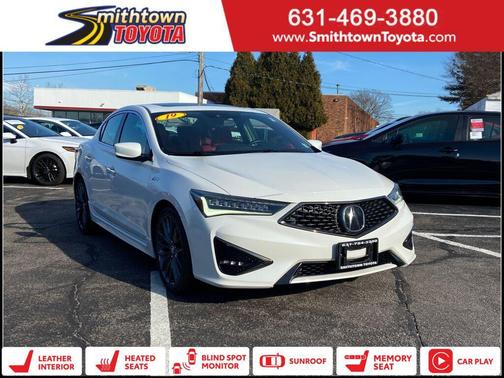 White 2019 Acura ILX Technology Package