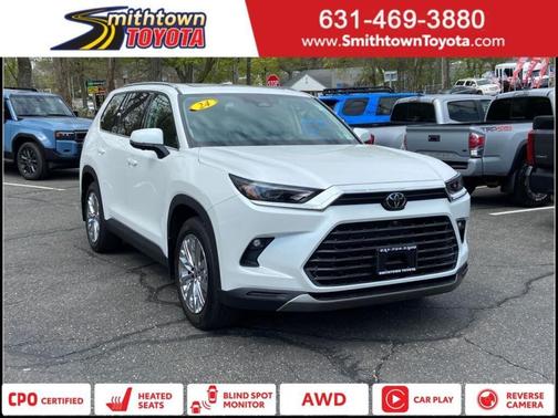 WHITE 2024 Toyota Grand Highlander XLE