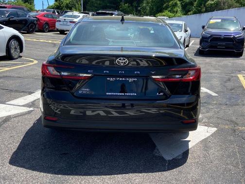 Midnight Black Metallic 2026 Toyota Camry LE