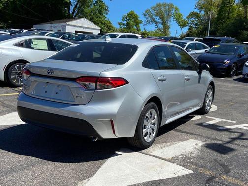 Classic Silver Metallic 2025 Toyota Corolla Hybrid LE