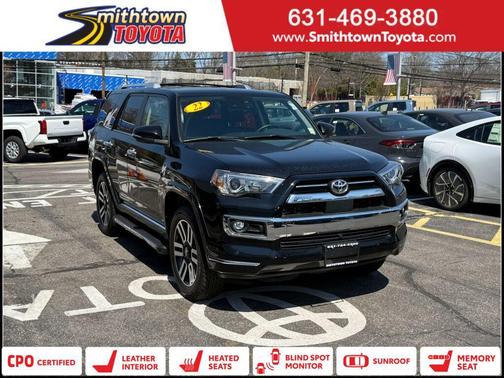 Midnight Black Metallic 2022 Toyota 4Runner Limited