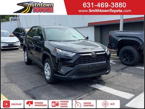 Midnight Black Metallic 2025 Toyota RAV4 LE
