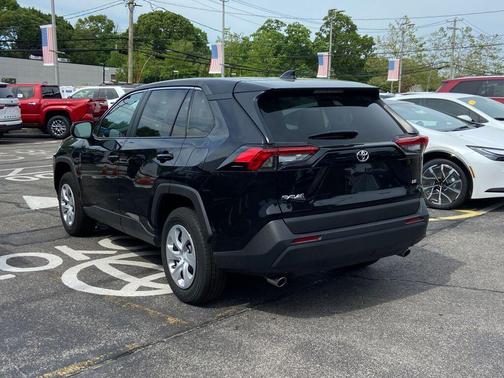 Midnight Black Metallic 2025 Toyota RAV4 LE