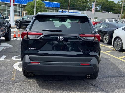 Midnight Black Metallic 2025 Toyota RAV4 LE
