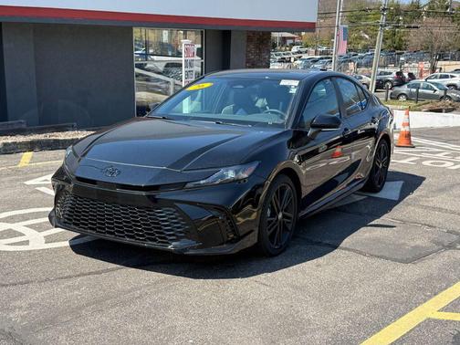Midnight Black Metallic 2026 Toyota Camry Nightshade