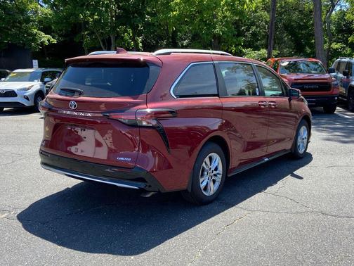 Red 2026 Toyota Sienna Limited
