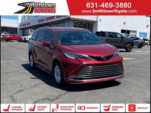 Red 2026 Toyota Sienna Limited
