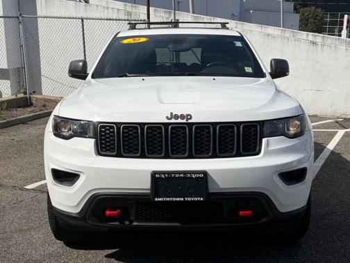 Bright White Clearcoat 2020 Jeep Grand Cherokee Trailhawk