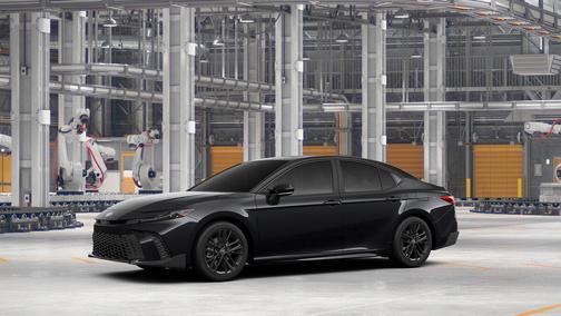 Midnight Black Metallic 2026 Toyota Camry SE