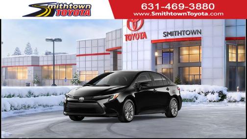 Midnight Black Metallic 2026 Toyota Corolla Hybrid XLE