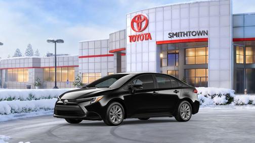 Midnight Black Metallic 2026 Toyota Corolla Hybrid XLE