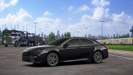 Midnight Black Metallic 2026 Toyota Camry XLE