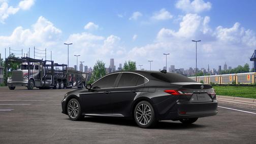 Midnight Black Metallic 2026 Toyota Camry XLE