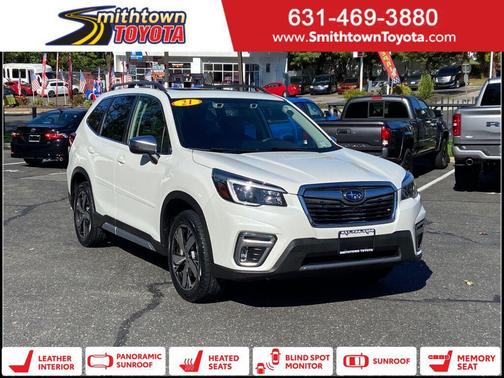 Crystal White Pearl 2021 Subaru Forester Touring