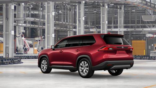 Ruby Flare Pearl 2026 Toyota Grand Highlander Hybrid Limited