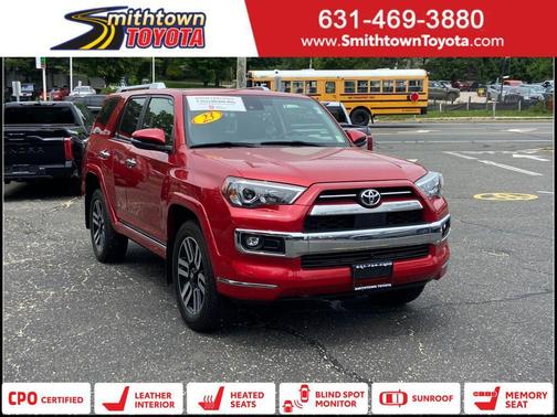 Barcelona Red Metallic 2023 Toyota 4Runner Limited